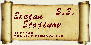 Stefan Stojinov vizit kartica